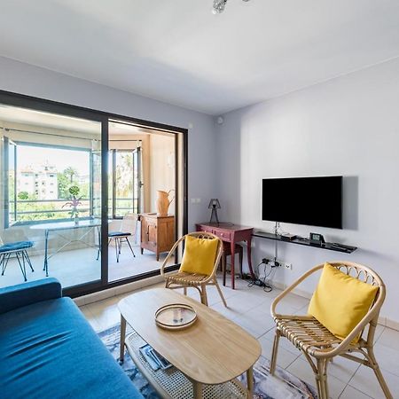 Beau Studio Véranda à deux pas de la mer - parking inclus Juan-les-Pins Extérieur photo